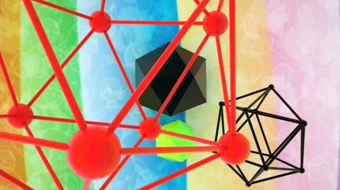 Crystal lattice, an abstraction Видео 48710930