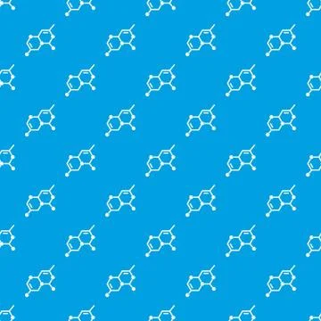 Crystal lattice pattern seamless blue 스톡 일러스트
