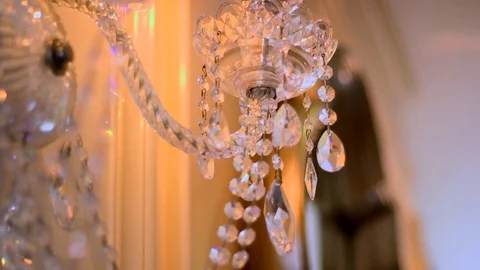 Crystal Lights Stock Footage 76396974