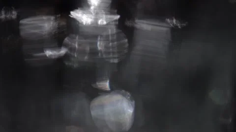 Crystal lights shining in the dark 動画素材 318592980