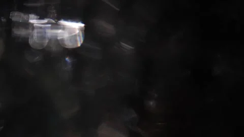 Crystal lights shining in the dark Видео 318593171