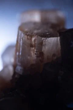 Crystal Macro, Aragonite Stock Photos