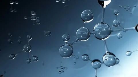Crystal Molecular Structure Stock Footage