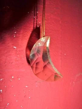 Crystal moon Stock Photos