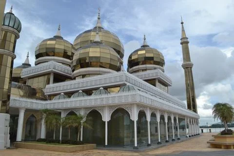 Crystal Mosque Stock Photos