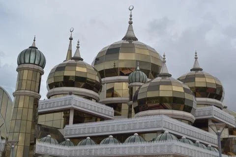 Crystal Mosque Stock Photos