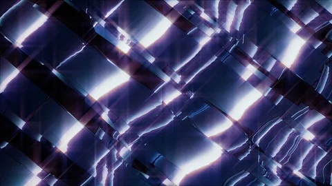 Crystal Noise Patterns Vj Loop Stock Footage 86394685