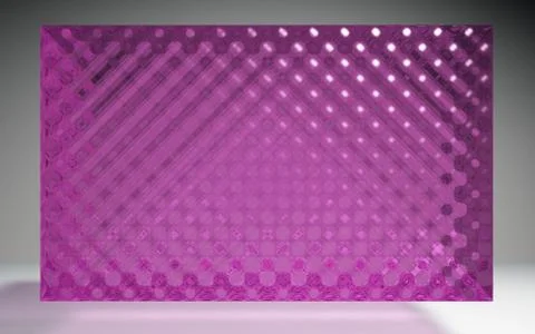 Crystal pattern panel pink 스톡 일러스트