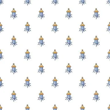 Crystal pendant pattern seamless 스톡 일러스트