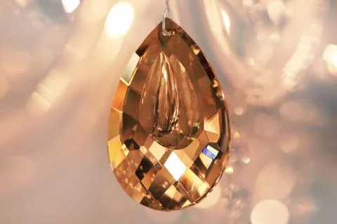Crystal pendant Foto stock