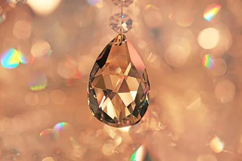 Crystal pendant Stock Photos