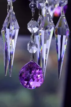 Crystal pendants Stock Photos