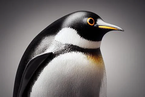 Crystal Penguin Stock Illustration