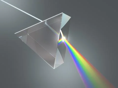 Crystal Prism Stock Illustration