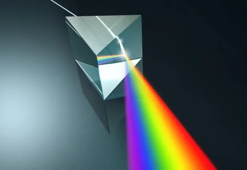 Crystal Prism Stock Illustration