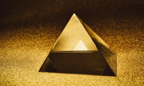 Crystal Pyramid Stock Photos