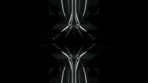 Crystal Reflection Loop 2 Stock Footage 320821473