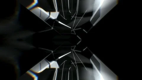 Crystal Reflection Loop 8 Stock Footage 320822053