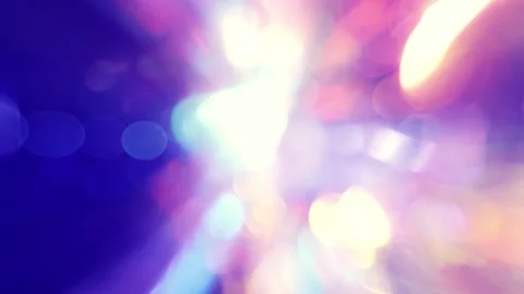 Crystal refracting and reflecting light rays, producing a stunning optical Stock Footage 302079803