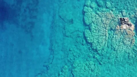 Crystal sea of Crete Stock Footage 290004843