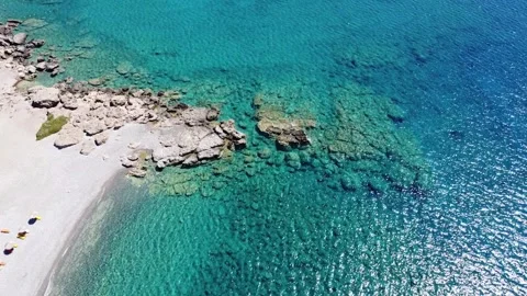 Crystal sea of Crete Stock Footage 290030538