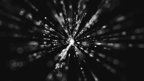 Crystal Silver Glittering Particles Background 動画素材 348081608
