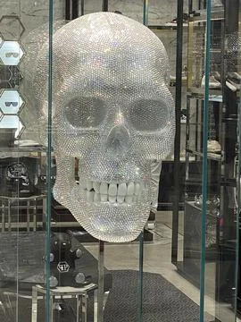Crystal Skull  Foto stock