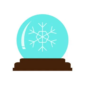 Crystal Snowflake Stock Illustration