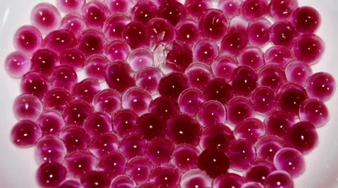 Crystal soil balls Stock Footage 36678444