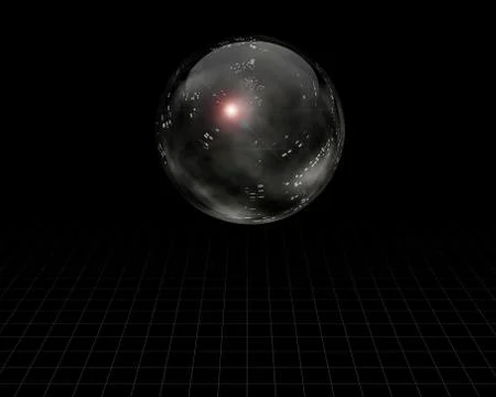 Crystal Sphere Concept Stock Illustration