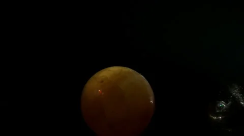 Crystal spheres - spining system Vídeo Stock 1068518