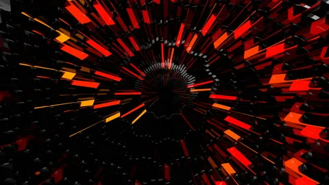 Crystal spiral Stock Footage 156655500