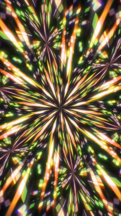Crystal Starburst Prism Light Explosion Background Stock Footage 340639022