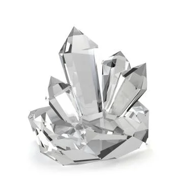 Crystal stones Stock Illustration