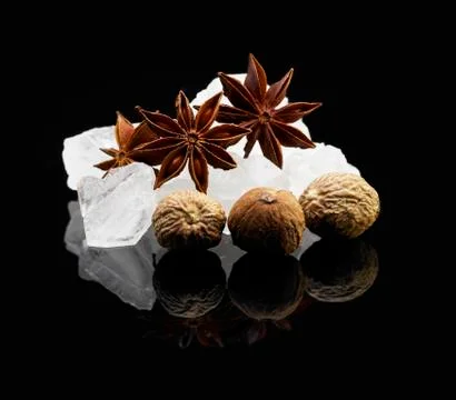 Crystal sugar Stock Photos