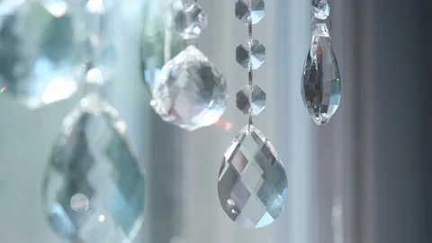 Crystal Sun catcher Stock Footage 197478474