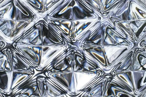 Crystal texture closeup showing the shining background Stock Illustration