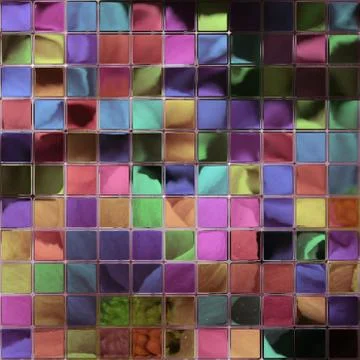 Crystal tiles generated hires texture Stock Illustration