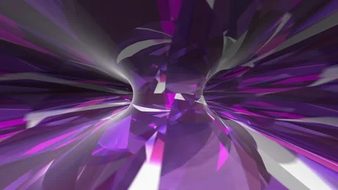 Crystal Torus Stock Footage 90444794