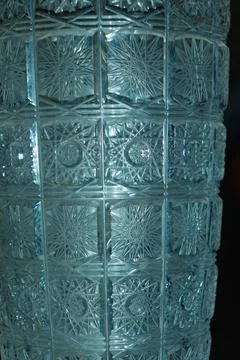 Crystal vase Stock Photos