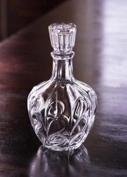 Crystal water container Stock Photos