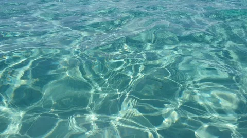 Crystal Water texture caribbean Stock Footage 128141321