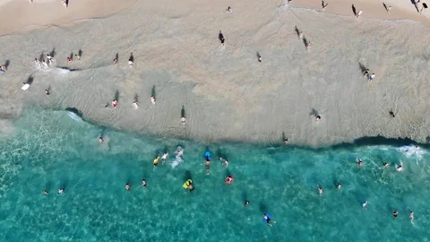 CrystalClearBeachHawaii4 Vídeo Stock 113990970