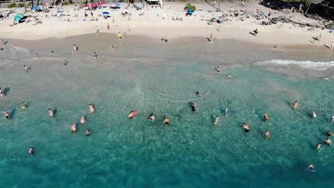 CrystalClearBeachHawaii6 Vídeo Stock 114260058