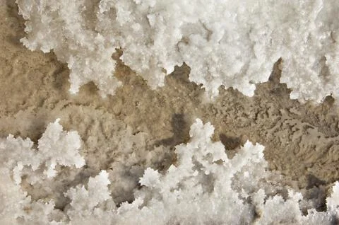 Crystallized salt Stock Photos