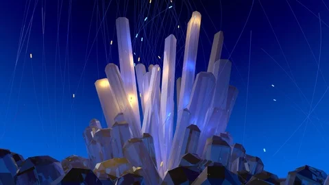 Crystals 4K 24-fps v01 Stock Footage 116984072