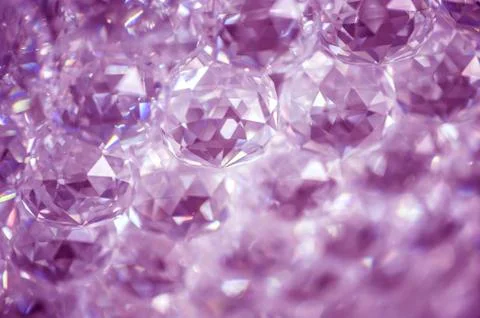 Crystals abstract background Stock Photos