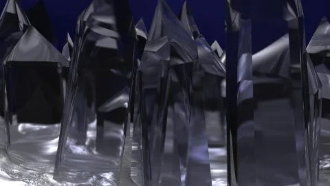 Crystals Stock Illustration