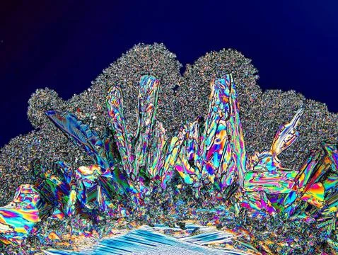 Crystals Foto stock