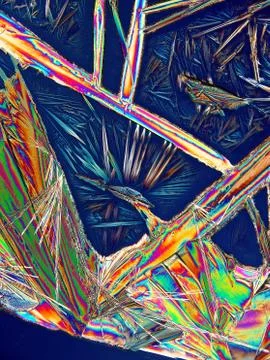 Crystals Foto stock